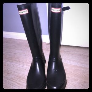 Hunter rain boots